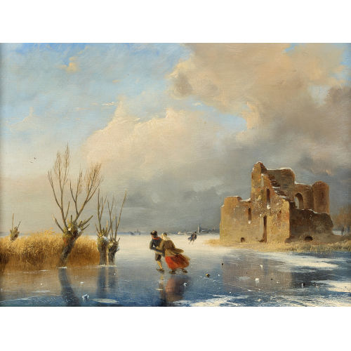NICOLAAS JOHANNES ROOSENBOOM : Eisvergn�gen (DOBIASCHOFSKY AUKTIONEN AG)