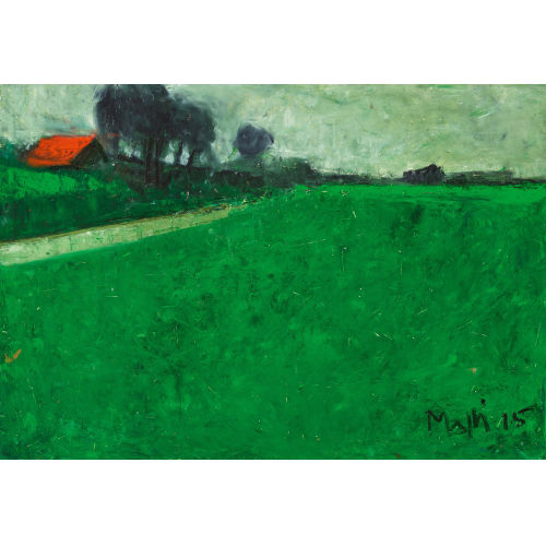 WALTER MAFLI : Campagne au printemps (DOBIASCHOFSKY AUKTIONEN AG)