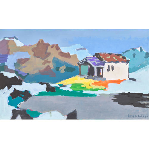 HANS JEGERLEHNER : 'Kapelle am See (Schwarzsee bei Zermatt)' (DOBIASCHOFSKY AUKTIONEN AG)
