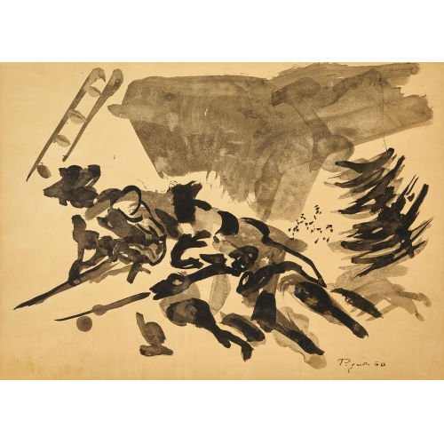 �DOUARD PIGNON : Les pousseurs de bl� (DOBIASCHOFSKY AUKTIONEN AG)