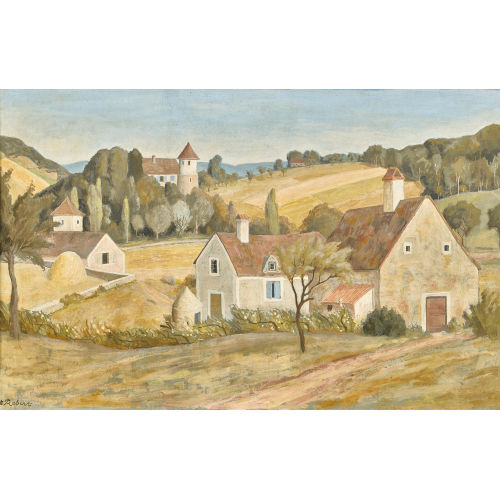 PAUL TH�OPHILE ROBERT : 'Paysage du Lot' (DOBIASCHOFSKY AUKTIONEN AG)