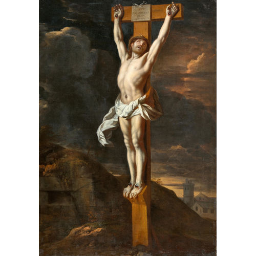 ANTHONIS VAN DYCK : Christus am Kreuz (DOBIASCHOFSKY AUKTIONEN AG)
