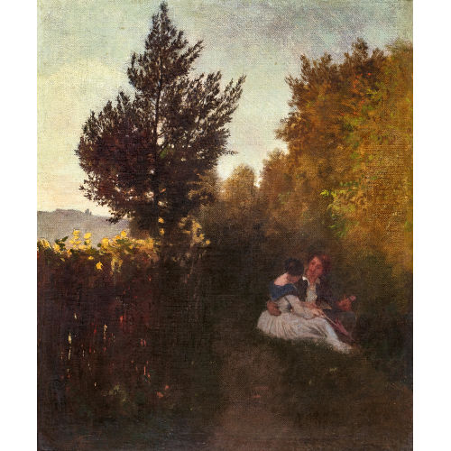 ARNOLD B�CKLIN : 'Herbstidyll' (DOBIASCHOFSKY AUKTIONEN AG)