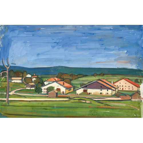 ALBERT SCHNYDER : 'La Bosse (Freiberge)' (DOBIASCHOFSKY AUKTIONEN AG)