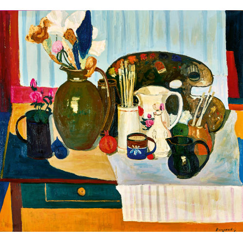 GEORGES BORGEAUD : 'Les Pots du Peintre' (DOBIASCHOFSKY AUKTIONEN AG)