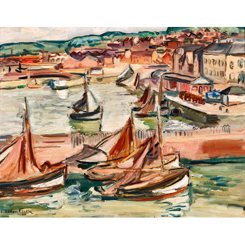 ACHILLE-�MILE OTHON FRIESZ : 'Honfleur' (DOBIASCHOFSKY AUKTIONEN AG)
