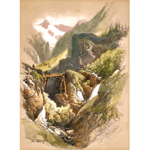JAMES DUFFIELD HARDING : 'St. Gothard W. Wasen' (DOBIASCHOFSKY AUKTIONEN AG)