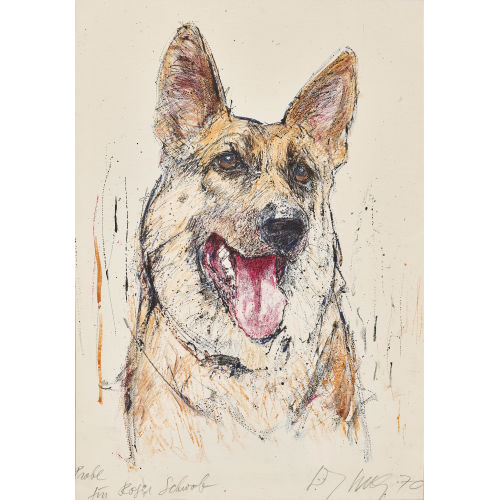 FRITZ HUG : Wolfshund (DOBIASCHOFSKY AUKTIONEN AG)