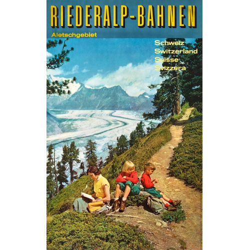 HEINRICH SCHELLENBERG : 'Riederalp-Bahnen' (DOBIASCHOFSKY AUKTIONEN AG)