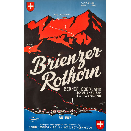 ADOLF GANDER : 'Brienzer-Rothorn' (DOBIASCHOFSKY AUKTIONEN AG)