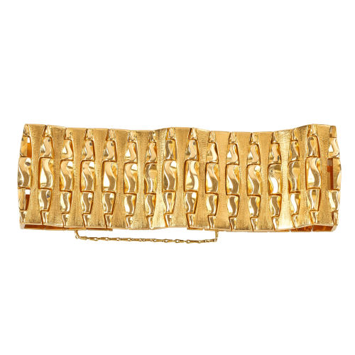 GOLD-BRACELET : (DOBIASCHOFSKY AUKTIONEN AG)