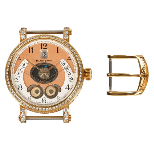 MARTIN BRAUN : Herrenarmbanduhr 'Eos-Boreas Astraios Royal' (DOBIASCHOFSKY AUKTIONEN AG)