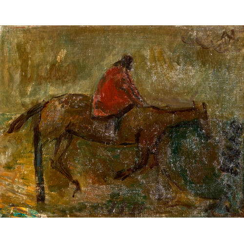 REN� AUBERJONOIS : 'Le cavalier' (DOBIASCHOFSKY AUKTIONEN AG)