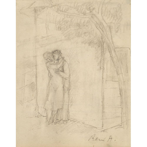 REN� AUBERJONOIS : 'Les amoureux' (DOBIASCHOFSKY AUKTIONEN AG)