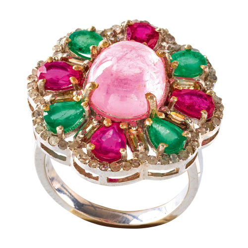 EDELSTEIN-RING : (DOBIASCHOFSKY AUKTIONEN AG)