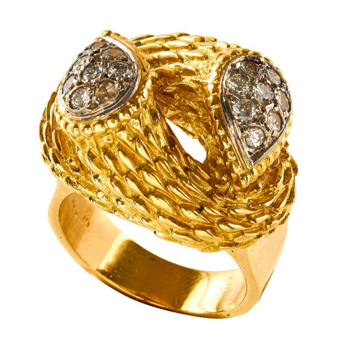 BRILLANT-RING : (DOBIASCHOFSKY AUKTIONEN AG)