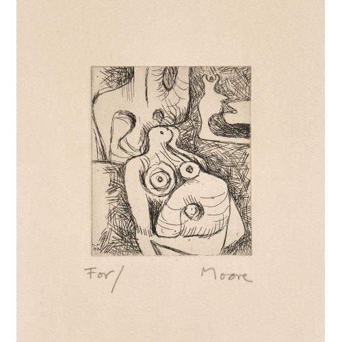 HENRY MOORE : 'Figure fragments' (DOBIASCHOFSKY AUKTIONEN AG)