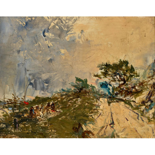 JEAN-�TIENNE KARNEC : Bretonische Landschaft (DOBIASCHOFSKY AUKTIONEN AG)