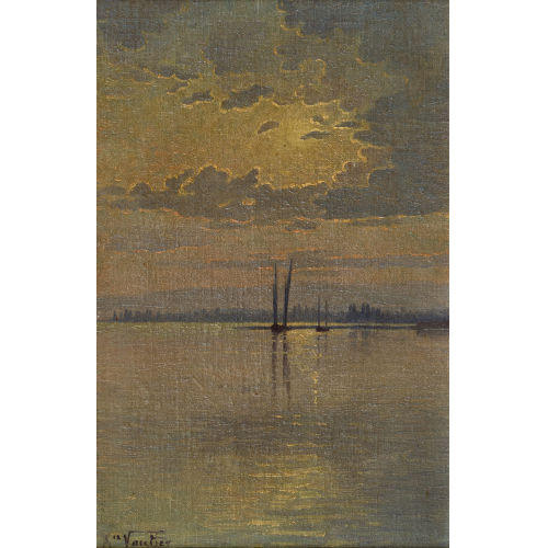 ALEXIS VAUTIER : Bord du lac L�man (DOBIASCHOFSKY AUKTIONEN AG)