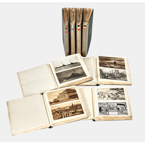 ANSICHTSKARTENALBEN : Konvolut, um 1908-1918 (DOBIASCHOFSKY AUKTIONEN AG)
