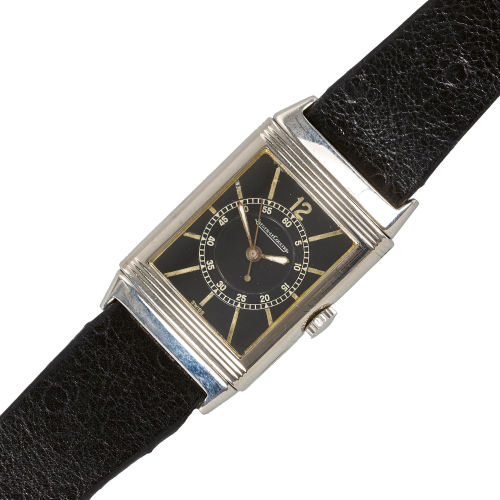 JAEGER-LECOULTRE : Vintage-Herrenarmbanduhr 'Reverso' (DOBIASCHOFSKY AUKTIONEN AG)