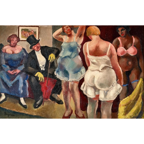 HENRY MEYLAN : Im Freudenhaus (DOBIASCHOFSKY AUKTIONEN AG)