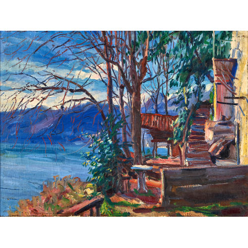 PAUL KUTSCHA : 'Am Lago Maggiore' (DOBIASCHOFSKY AUKTIONEN AG)