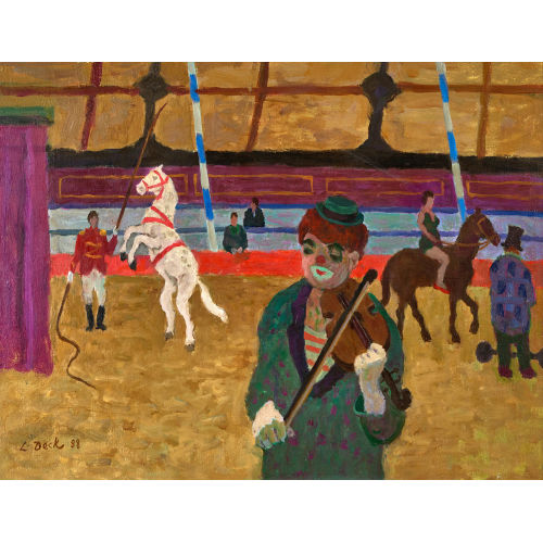 LEO DECK : In der Manege (DOBIASCHOFSKY AUKTIONEN AG)