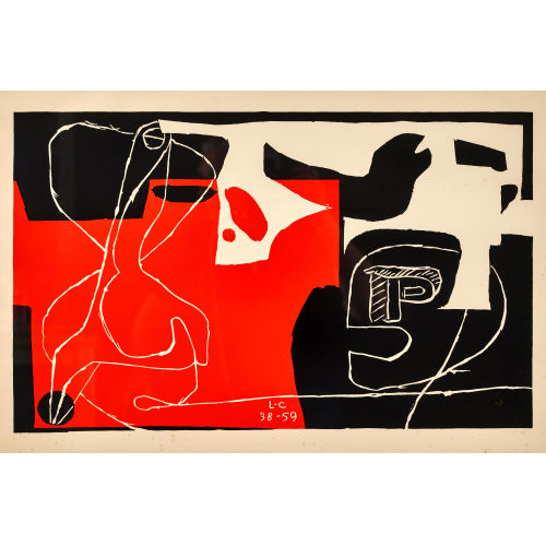 CHARLES-�DOUARD) LE CORBUSIER (EIGTL. JEANNERET : 'Les d�s sont jet�s' (DOBIASCHOFSKY AUKTIONEN AG)