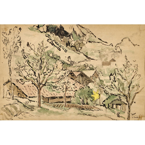 VICTOR SURBEK : Berglandschaft (DOBIASCHOFSKY AUKTIONEN AG)