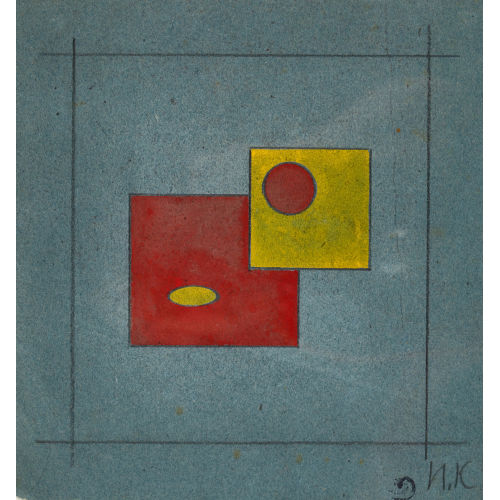 20. JH. RUSSLAND : Suprematistische Komposition (DOBIASCHOFSKY AUKTIONEN AG)