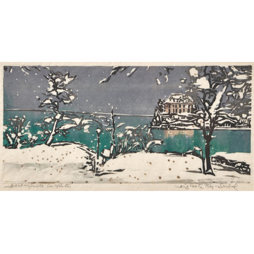MARGUERITE FREY-SURBEK : 'Brienzersee im Winter' (DOBIASCHOFSKY AUKTIONEN AG)