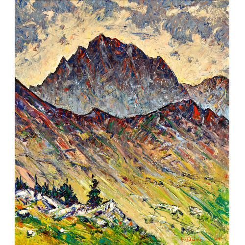 LOUIS D�RR : 'Piz La Grevalvas' (DOBIASCHOFSKY AUKTIONEN AG)