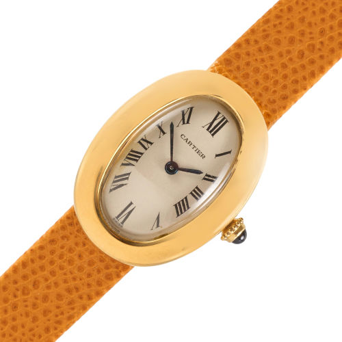 CARTIER : Damenarmbanduhr 'Baignoire' (DOBIASCHOFSKY AUKTIONEN AG)