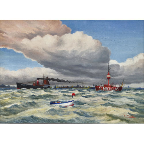 S.G. SHARMAN : Schiffe auf hoher See (DOBIASCHOFSKY AUKTIONEN AG)