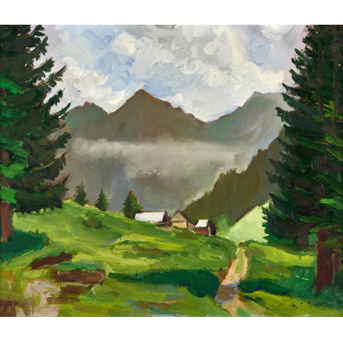 PAUL JAKOB) PAOLO (EIGTL. M�LLER : 'Diemtigtal' (DOBIASCHOFSKY AUKTIONEN AG)