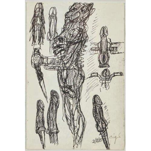 HR (EIGTL. GIGER GIGER : Ohne Titel (DOBIASCHOFSKY AUKTIONEN AG)