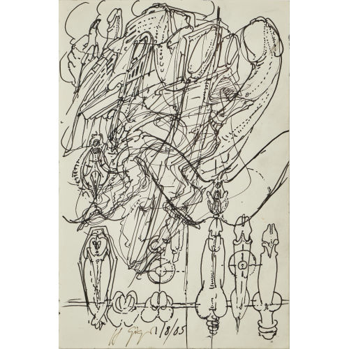 HR (EIGTL. GIGER GIGER : Ohne Titel (DOBIASCHOFSKY AUKTIONEN AG)