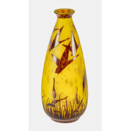 VASE : �pinay-sur-Seine, um 1924-1927 (Verreries Schneider) (DOBIASCHOFSKY AUKTIONEN AG)