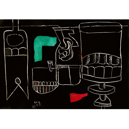 CHARLES-�DOUARD) LE CORBUSIER (EIGTL. JEANNERET : Nature morte (DOBIASCHOFSKY AUKTIONEN AG)