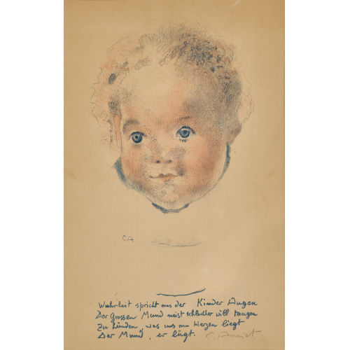 CUNO AMIET : 'Kinderk�pfchen' (DOBIASCHOFSKY AUKTIONEN AG)