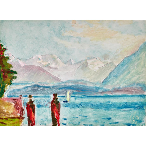 CUNO AMIET : 'Hilterfingen' (DOBIASCHOFSKY AUKTIONEN AG)