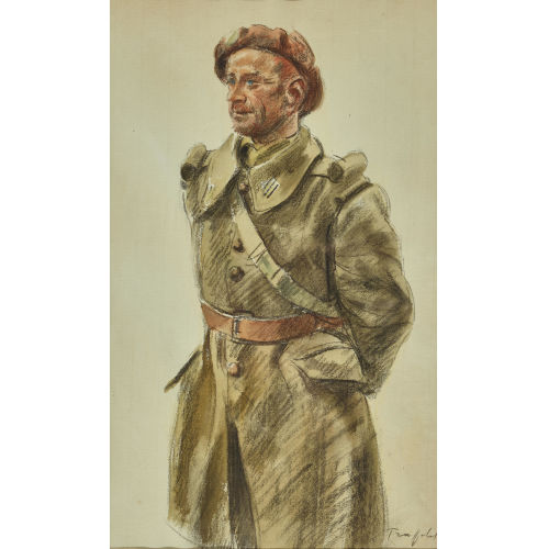 FRIEDRICH TRAFFELET : Bildnis eines Soldaten (DOBIASCHOFSKY AUKTIONEN AG)