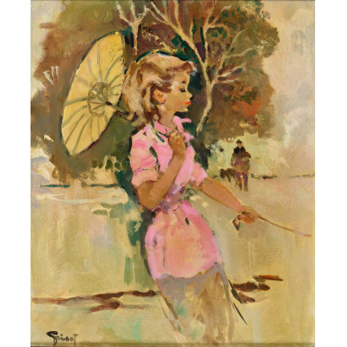 PIERRE GRISOT : 'La promenade' (DOBIASCHOFSKY AUKTIONEN AG)