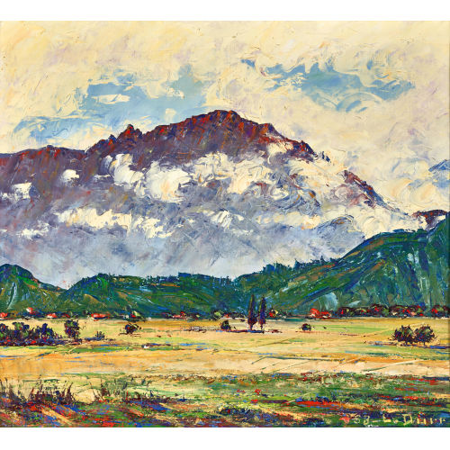 LOUIS D�RR : Berglandschaft (DOBIASCHOFSKY AUKTIONEN AG)