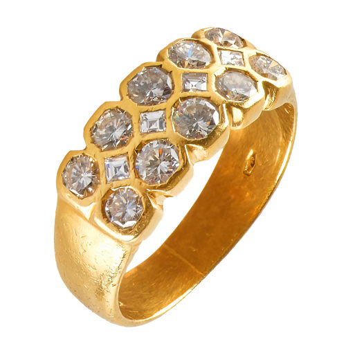 DIAMANT-RING : T�nnler, Z�rich (DOBIASCHOFSKY AUKTIONEN AG)