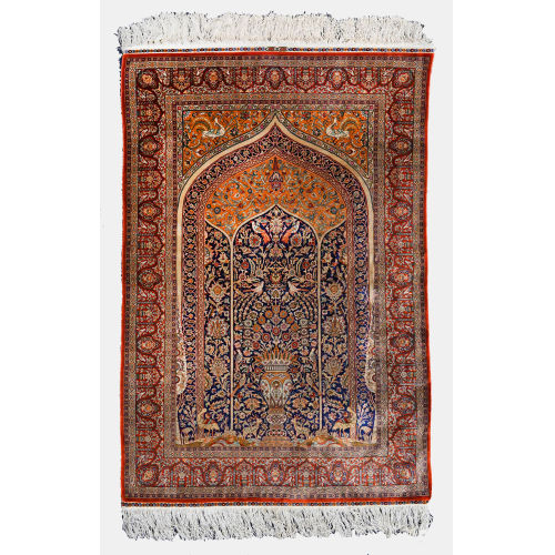TEPPICH : Hereke, Seide (DOBIASCHOFSKY AUKTIONEN AG)