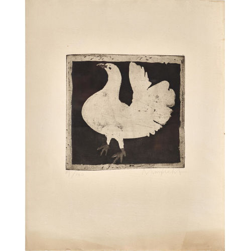 RUDOLF MUMPRECHT : 'Colombe blanche' (DOBIASCHOFSKY AUKTIONEN AG)