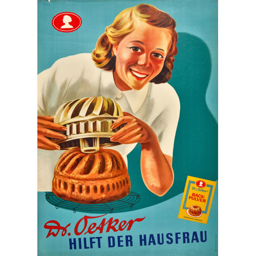 LEO KECK : 'Dr. Oetker hilft der Hausfrau' (DOBIASCHOFSKY AUKTIONEN AG)