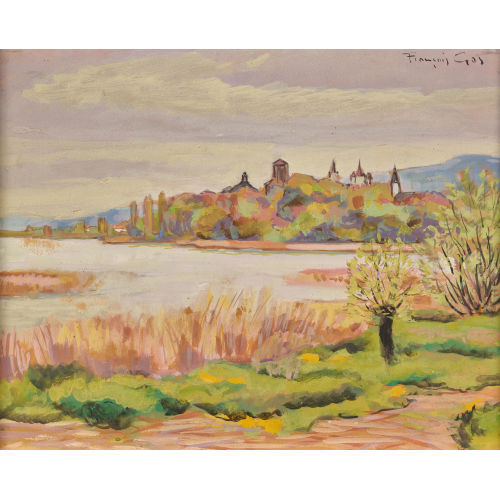 FRAN�OIS GOS : Paysage (DOBIASCHOFSKY AUKTIONEN AG)